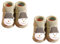 Generisch Dackel Socken Weihnachtssocken Baby Socken Katze Und Winter Verdickte Baby Socken Rutschfeste Baby Socken Kinder Weihnachten Socken Neugeborenen Dackel Socken Kinder Socken (E, XS Infant)