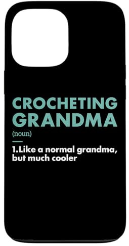 Hülle für iPhone 13 Pro Max Häkeln Oma Definition Häkeln