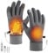 USB Heated Gloves - Touchscreen, 3 Levels Temperature, Electric Winter Thermal Gloves for Outdoor Skiing, Cycling, Hiking