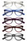 SKYWAY Feder Scharnier (5 Pack) Lesebrillen Sehhilfe Augenoptik Brille Lesehilfe für Damen Herren (1.75x Dioptrien)