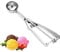 Ice Cream Scoops Fruit Scoop Stainless Steel Cookie Scoop for Ice Cream Meatballs Mellon Balls Mashed Potatoes and Muffins(Small Size) (4 CM)