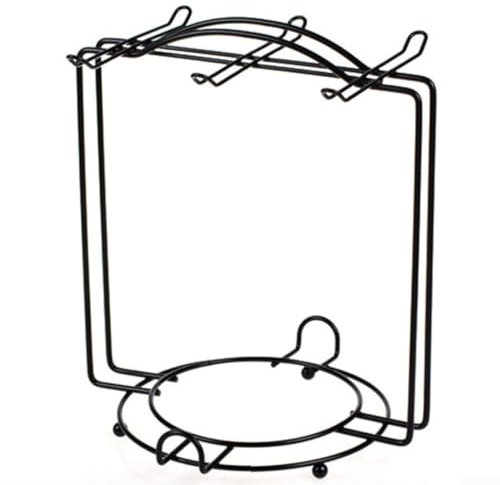 Aprilsunnyzone Support de tasse et d'assiette en acier inoxydable fonctionnel pour la cuisine ou la salle à manger