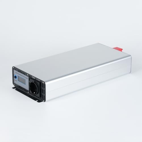 RGBer® Wechselrichter Reiner Sinus 12V auf 230V 2000W, 4000W Spitzenleistung, Sapnnungswandler 12V 230V.
