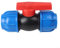 BlesConi Valvola di giunzione per tubi dell'acqua in PE, connettore rapido, raccordi per tubi di varie dimensioni (40 mm)