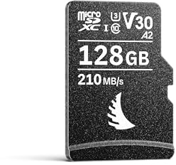 Angelbird AV PRO microSD V30 128 GB – Hochleistungs‑microSDXC UHS-I A2 Speicherkarte – bis zu 8K – Schreibgeschwindigkeit bis zu 75 MB/s – für Drohnen, Action‑Kameras, Smartphones und Gaming
