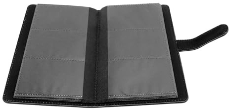 BONKZEBU Sofortbildkamera-Album aus PU-Leder mit 108 Taschen für 12 11, öffnet Sich Wie Ein Buch, Hochtransparente Taschen, Geeignet Zum Organisieren und Präsentieren von Fotos, Langlebiges