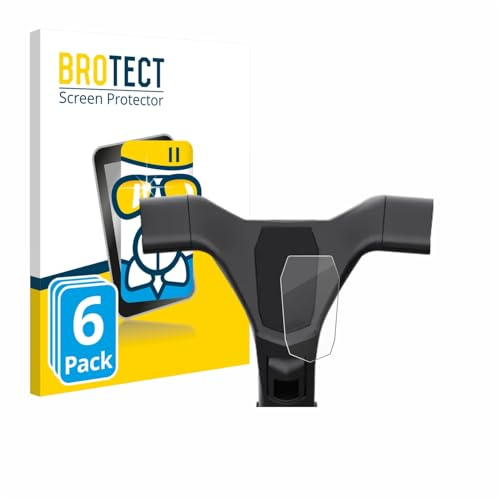 BROTECT Schutzglas für Navee ST3 | 6 Stück Transparenter Displayschutz Made in Germany Schutzfolie Panzer Folie Glas 9H Anti-Fingerprint Einfache Montage Clear