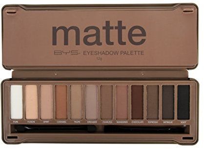 BYS, Matte, Eyeshadow Palette, 12 g