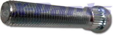 Rändelbolzen Stehbolzen Bolzen M14 x 1,5 Rändel 14,65mm 70mm Gesamtlänge
