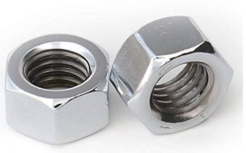 Pack of 20 x M20 (20mm) - Hexagonal Nuts - Bright ZINC Plated BZP HEX NUT