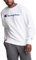 Champion Herren Graphic Powerblend Fleece Crew Sweatshirt, Weiß, Medium