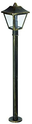 LEDVANCE LED Gartenpylone, Leuchte für Außenanwendungen, Sockel E27, Höhe: 100 cm, Endura Classic Trad