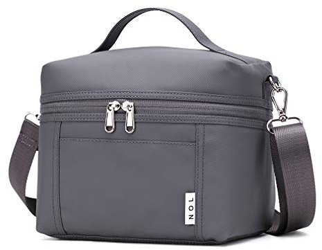 NOL Natural Organic Lifestyle Isolierte Lunch-Taschen für Frauen Kühltasche Leichte Nylon Wasserdichte Lunchbox Für Die Arbeit