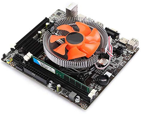 Scheda madre CPU I5 B75 per computer desktop, con 4 interfacce SATA, scheda madre PC con memoria Dual-USB 4G 2400 CPU DDR3