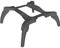 Hensych Für Mini 2/SE/Mavic Mini-Drohne, 32 mm, faltbares Fahrwerk, Spinnenfüße, Ständer, integrierter Erhöhungsschutz, Halterung, Stützbein, erhöhter Verlängerungsschutz (grau)