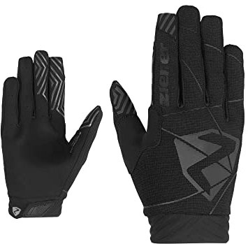 Ziener Herren CURROX Fahrrad/Mountainbike/Radsport-Handschuhe | Langfinger mit Touchfunktion - atmungsaktiv,dämpfend, Black, 8,5