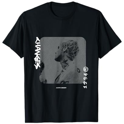 Justin Bieber ändert sich T-Shirt
