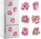 SPEPROECO 6Pcs Diamond Painting Fridge Refrigerator Magnets Cute Owl Magnets for Fridge,5D DIY Fridge Decor Crystal Fridge Magnets by Number Kits for Adylts Kids DIY Gifts Art Crafts