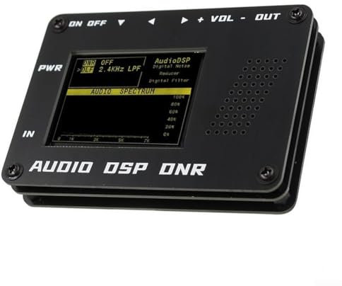 Filtro Rumore Radio, Audio per DSP Riduttore di Rumore DNR Filtri Digitali SSB Radio Amatoriale YAESU ICOM con Altoparlante