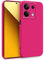 MyGadget Cover per Xiaomi Redmi Note 13 5G - Custodia in Silicone Morbido a Doppio Strato – Case con Protezione Fotocamera & Fodera Interna Antigraffio - Magenta Rosa