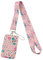 Porte-Badge Avec Cordon Cordons à Thème Hospitalier Porte-Badge Pour Carte D'identité Et Téléphone Portable Pour Médical Infirmière Bureau école Femme Homme (Rose)