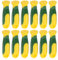HARFINGTON 12pcs Rubber File Handle 3.27 Inch Round Hole Ergonomic Handles for Chainsaw File