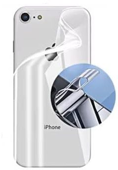 SRSRROP 3 Stück Rückseite Schutzfolie für iPhone SE 2022 2020 /iPhone 8 /iPhone 7 (4.7), Zurück Hydrogel Folie, Flexible TPU-Displayschutzfolien Film [nicht glas]