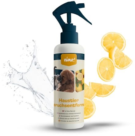 nimo® Haustier Geruchsentferner | Geruchsneutralisierer Spray gegen unangenehme Gerüche | effektiver Geruchsentferner für den gesamten Haushalt | Geruchsneutralisierer gegen Tierurin