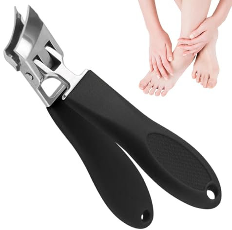 Slant Toenail Clippers, Curved Nail Clippers | Anti Splash Nail Cutter - Slant and Curved Nail Clippers for Ingrown Toenails and Fingernails for Seniors Men Women