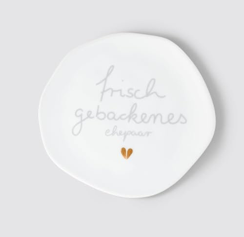 Räder Kleiner Teller Frisch gebackenes Ehepaar