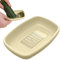 Ginger Grater Plate - Ceramic Grating Plate, Hand Garlic Grater, Multi-Purpose Porcelain Zester Plate, Non-Slip Spice Grinder, Easy to Clean Manual Grater for Ginger, Cheese, Fruit