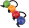 Explora el ritmo con 2 bolas de arena africanas Asalato Shaker Instrumentos de percusión