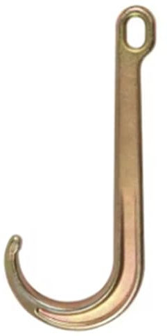 Shovelmty Reemplazo de Gancho de Grúa Universal para Grúa, en Forma de J, Accesorios Modificados para Reparación de Automóviles.