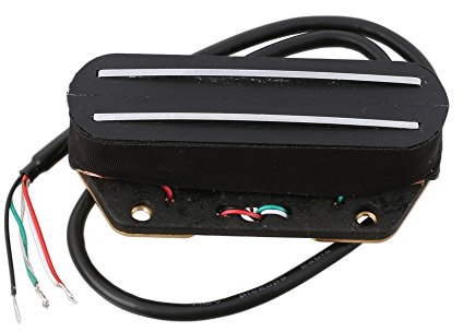 LYWS, Steg-Tonabnehmer mit Chromschienen für Fender, Telecaster