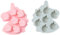 MoldFun Silikonformen-Set mit Einhorn-Kopf, für kleine Seife, Schokolade, Süßigkeiten, Gummi, Backen, Gelee, Wachs, Eiswürfel, 2 Stück