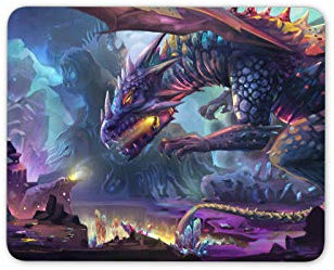 Mythical Dragon Mouse Mat Pad - Fantasy Game Gamer Teen Fun Computer #16455