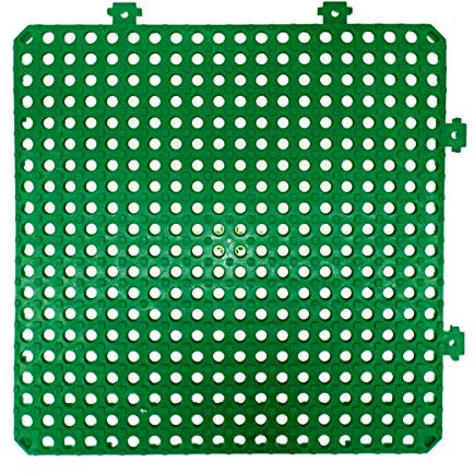 Pamex LOSETA Desmontable PLATAKI 30X30 CM - 12 Unidades +1M² Metro Cuadrado (Verde)