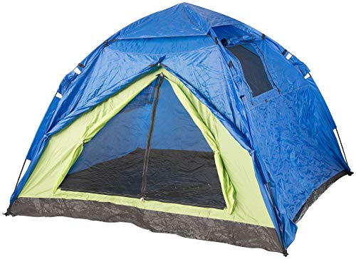 Semptec Urban Survival Technology Automatik Zelt: Automatik-Kuppelzelt für 4 Personen, 5.000 mm Wassersäule (Zelt Schnellaufbau, 4 Personen, Wurfzelt)
