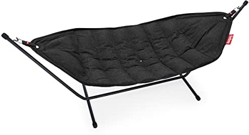 Fatboy® Headdemock Superb grau | Bequeme Hängematte | für 2 Personen geeignet | wasserabweisend und schmutzabweisend | UV-beständig | mit Gestell