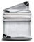 LWPCP Lona Transparente,Lona De PE De Malla Transparente Impermeable con Ojales,Lona De Protección De Plástico De 170 G/M² para Muebles De Jardín, Piscina, Coche, Madera,3x5m/9.84x16.4ft