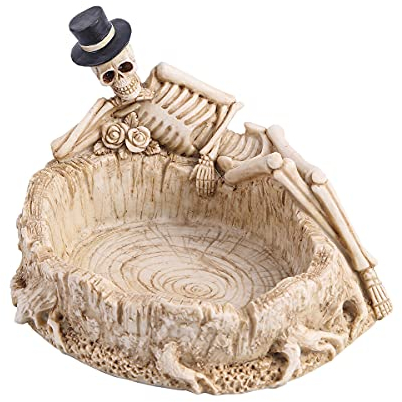 aschenbecher lustig,Schädel Deko,Totenkopf Aschenbecher,Coole Aschenbecher,Goth Deko,lustige aschenbecher
