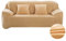 Treer Sofa Überzug Samt 1 2 3 4 Sitzer, Feste Farbe Sofaüberzug Stretch Sofabezug Elastisch Universal Schonbezug Sofa Antirutsch Sofa Hussen Spandex Sofaschoner Sofahusse (Gelb,1 Sitzer)