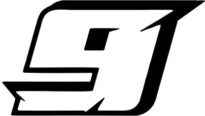 AMA SHOP Adesivo Prespaziato Numeri racing personalizzabili mod.4|Sticker per Casco, Moto, Camper,Barca | autoTuning |