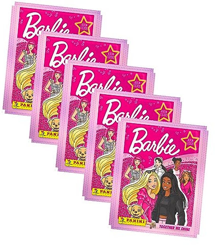 Panini Barbie Sticker - Together we shine (2023) - 5 Tüten Sammelsticker