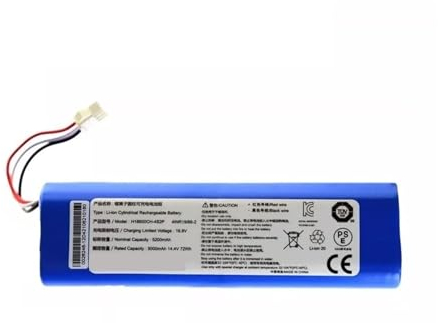 KurOto Kompatibel for Lydsto S1 wiederaufladbare Li-Ionen-Akku Roboter-Staubsauger S1 Akku mit Einer Kapazität von 5200 mAh (Color : 5200MAH)