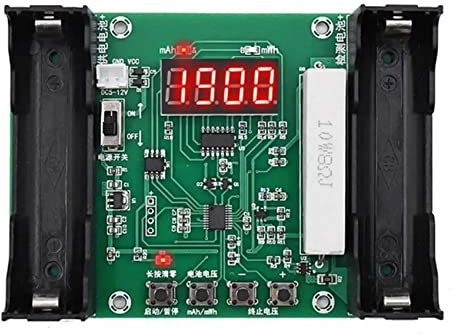 Knadgbft XH-M240 18650 Lithium Battery Capacity Tester MaH/MwH Capacity Tester Accessories