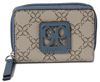 Nine West Damen Cindi Single Small Card Organizer Wallet, Cinder Logo Multi, Medium