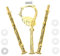 COLLBATH Tier Cake Stand Holder Cake Stand Fittings Tiered Tray Hardware Kit Elegant Decor