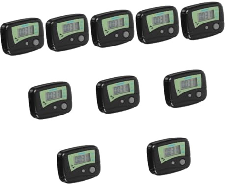 10 Stücke Uhr Walking Zähler Schritt Kalorien Zähler Digitalen Schrittzähler