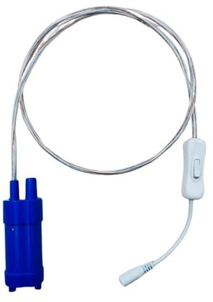 Pompa Comet Elegant 12V 10L/min con interruttore Switch ON/OFF per camper, roulotte e acquari